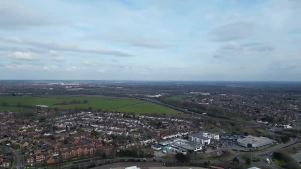 Merkez Hatfield Şehri Hertfordshire Ngiltere Ngiltere Mart 2024 — Stok video