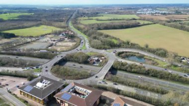 Merkez Hatfield Şehri ve Hertfordshire, İngiltere, İngiltere. 9 Mart 2024