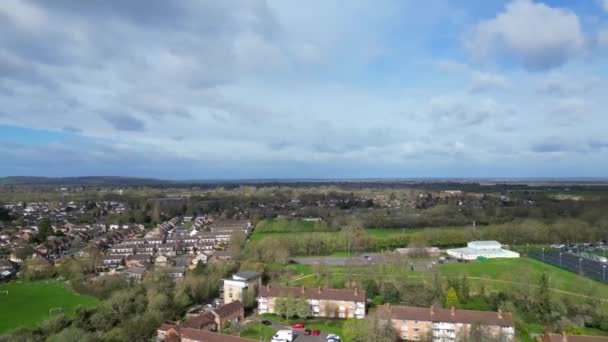Aerial Footage Historical Oxford Central City Oxfordshire England Reino Unido — Vídeos de Stock