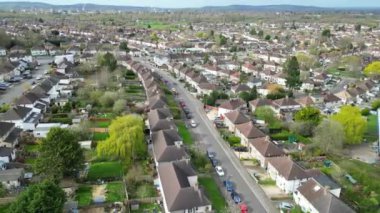 Oxford Tarihi Merkezi Şehri Oxfordshire, İngiltere 'nin Hava Görüntüleri. 23 Mart 2024