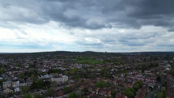 Luftaufnahme Des Wembley City Centre Von London England Vereinigtes Königreich — Stockvideo