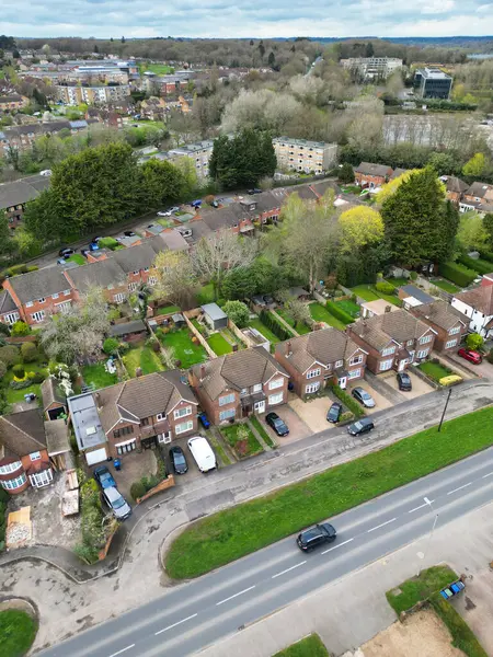 Aerial View Central Denham Green London City England Ηνωμένο Βασίλειο — Φωτογραφία Αρχείου