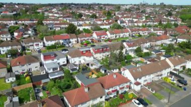 İngiltere, Londra 'daki West Brent Cross City Center' ın hava görüntüsü. 12 Nisan 2024