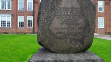 İngiltere 'nin Harpenden şehrinin yüksek açılı görüntüsü. 16 Mart 2024