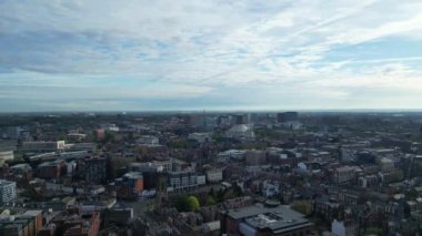 İngiltere 'nin kuzeybatısındaki Liverpool' un Tarihi ve Modern Britanya Şehir Merkezi Denizcilik Şehri. 5 Mayıs 2024