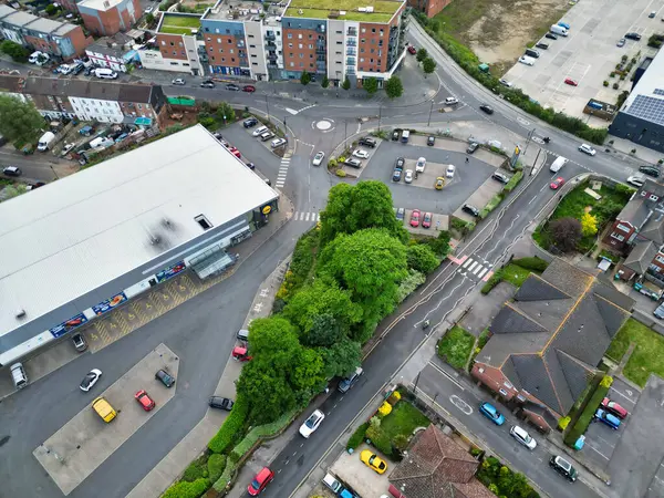 Stock image Aerial View of Southampton Port City of South England Coast, United Kingdom. May 16th, 2024