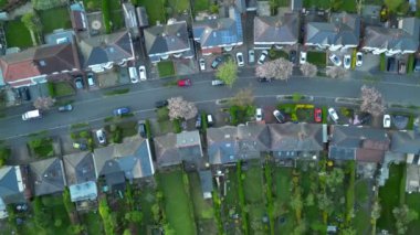 Günbatımında İngiltere 'de Sheffield, İngiltere' de bulunan Beauchief Residential Homes 'un hava görüntüsü. 30 Nisan 2024