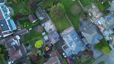 Günbatımında İngiltere 'de Sheffield, İngiltere' de bulunan Beauchief Residential Homes 'un hava görüntüsü. 30 Nisan 2024