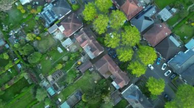 Günbatımında İngiltere 'de Sheffield, İngiltere' de bulunan Beauchief Residential Homes 'un hava görüntüsü. 30 Nisan 2024