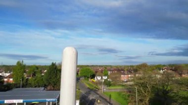 İngiltere 'nin Nottinghamshire kentindeki Toton Village' da emlak konutlarının hava görüntüleri. 26 Nisan 2024