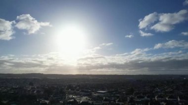 İngiltere üzerindeki Bulutların Zaman Hızı Görüntüsü