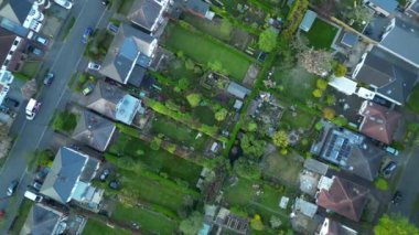 Günbatımında İngiltere 'de Sheffield, İngiltere' de bulunan Beauchief Residential Homes 'un hava görüntüsü. 30 Nisan 2024