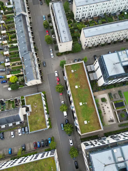İngiltere 'nin Tarihi Banyo Kenti Yüksek Açılı Görünümü 27 Mayıs 2024 