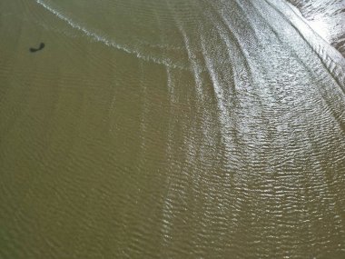 İngiltere 'nin Deniz Kenti' ndeki Merkez Clacton 'da, En Güzel ve Çekici İngiliz Turist Çekimi' nin Hava Manzarası. Yüksek Açılı Kamera 21 Mayıs 2024 'te İHA' nın Kamerasıyla çekildi.