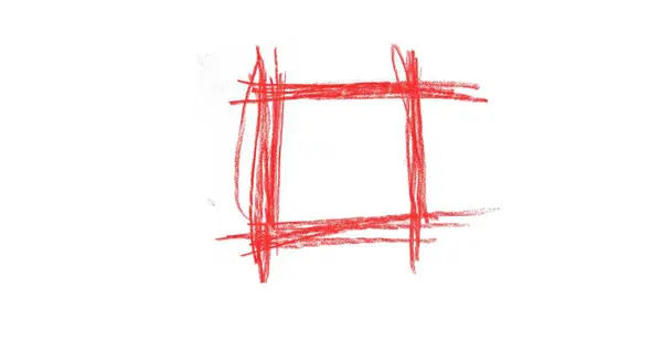Düz tasarım tarzında, gölgesi ve metni olmayan şeffaf bir arkaplanda basit bir kırmızı dikdörtgen. Minimalist tarzda basit şekiller kullanan basit bir illüstrasyon.