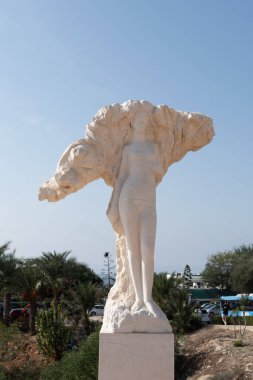 2 Kasım. 2023 Ayia Napa, Kıbrıs. Yunan mitolojisi üzerine heykeller ve sergilerle ünlü açık hava müzesi.