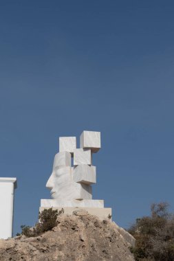 2 Kasım. 2023 Ayia Napa, Kıbrıs. Yunan mitolojisi üzerine heykeller ve sergilerle ünlü açık hava müzesi.