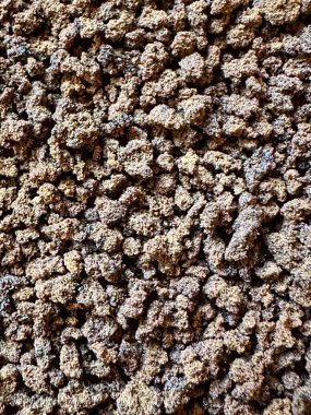 Closeup shot of coffee grounds for backgrounds. Add your own text and designs.