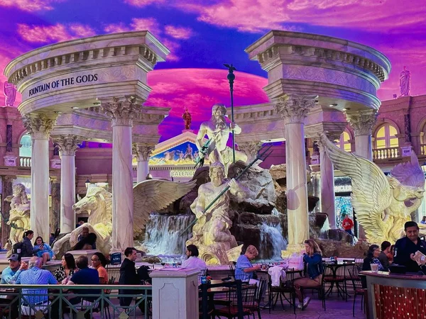 Las Vegas Nevada Maart 2023 Paars Roze Goud Belangrijkste Kleuren — Stockfoto