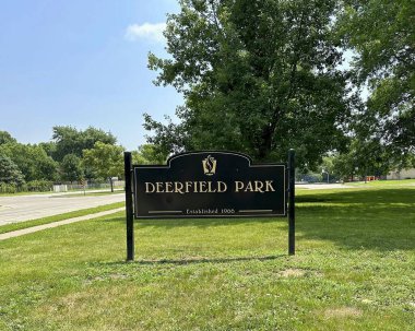 Lawrence, Kansas - 17 Temmuz 2023: Lawrence Deerfield Park, KS