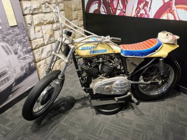 Topeka, Kansas - 22 Temmuz 2023: Topeka, KS 'deki Evel Knievel Müzesi