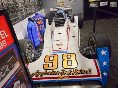 Topeka, Kansas - 22 Temmuz 2023: Topeka, KS 'deki Evel Knievel Müzesi