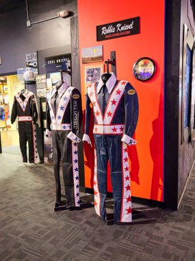 Topeka, Kansas - 22 Temmuz 2023: Topeka, KS 'deki Evel Knievel Müzesi