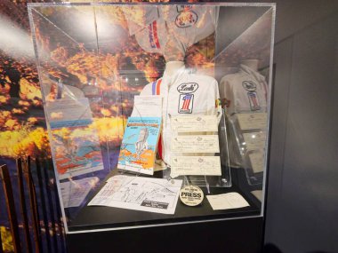 Topeka, Kansas - 22 Temmuz 2023: Topeka, KS 'deki Evel Knievel Müzesi