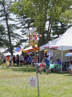 Kansas City, Missouri - 19 Ağustos 2023: Etnik Zenginleştirme Festivali - KCMO 'da Yıllık Küresel Gıda, Dans ve Kültür Festivali