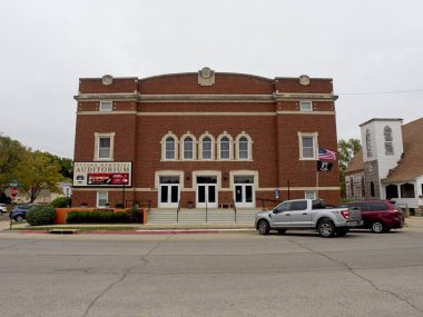 Ottawa, Kansas - 14 Ekim 2023 Ottawa Anma Salonu