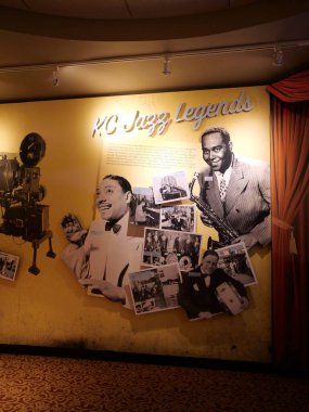 24 Şubat 2024 - Kansas City, MO: Kansas City 18. Cadde ve Vine 'daki Amerikan Caz Müzesi