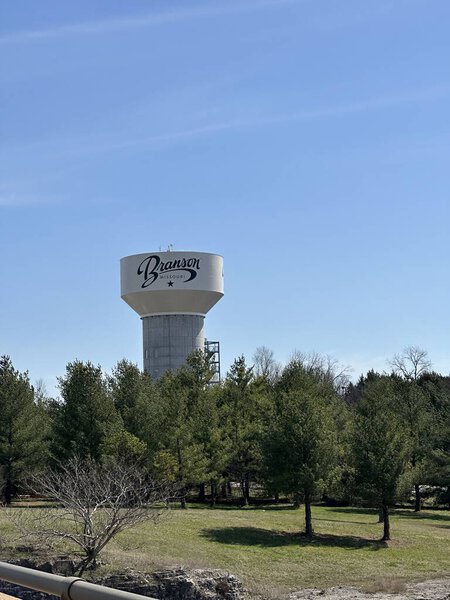 Branson, Missouri - March 12: City of Branson Water Tower