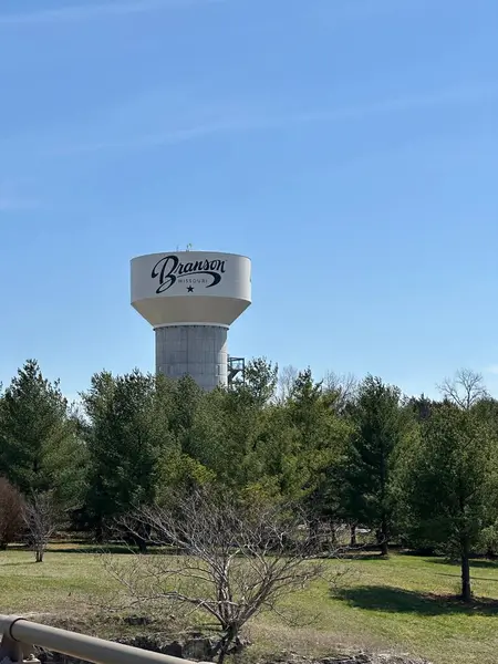 Branson Missouri März Wasserturm Der Stadt Branson — Stockfoto