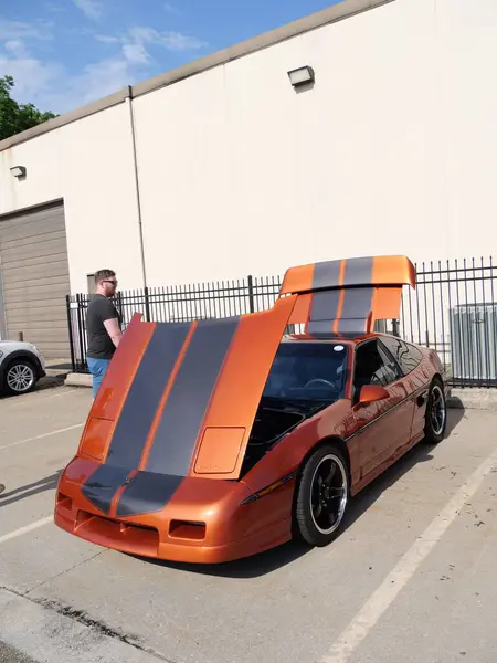 stock image Olathe, Kansas - June 8, 2024: Kansas City Automotive Museum Cars & Coffee Event - Oddballs and Obscurities