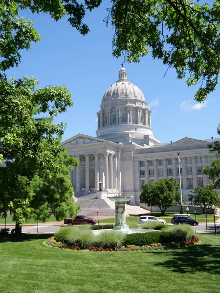 stock image Jefferson City, Missouri - Missouri State Capitol Building and Museum