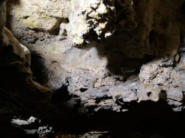 Missouri 'deki Ozarks Gölü yakınlarındaki Doğal Mağara.