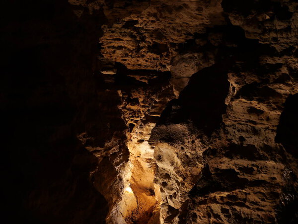 Natural Cavern Near the Lake of the Ozarks in Missouri