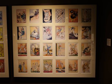 Wamego, Kansas - 8 Ağustos 2024: OZ Müzesi KS tabanlı Klasik Bir Filme Bağlı Bir Şehir