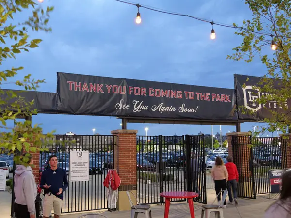 stock image Kansas City, Kansas - August 10, 2024: KC Monarchs at Legends Field in KCK