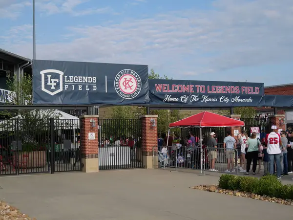 stock image Kansas City, Kansas - August 10, 2024: KC Monarchs at Legends Field in KCK