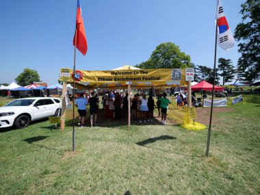 Kansas City, Missouri - 17 Ağustos 2024: Swope Park 'ta KC Etnik Zenginleştirme Festivali