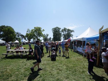 Kansas City, Missouri - 17 Ağustos 2024: Swope Park 'ta KC Etnik Zenginleştirme Festivali