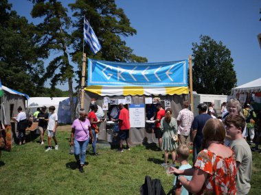 Kansas City, Missouri - 17 Ağustos 2024: Swope Park 'ta KC Etnik Zenginleştirme Festivali