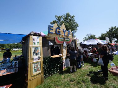 Kansas City, Missouri - 17 Ağustos 2024: Swope Park 'ta KC Etnik Zenginleştirme Festivali