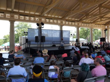 Kansas City, Missouri - 17 Ağustos 2024: Swope Park 'ta KC Etnik Zenginleştirme Festivali