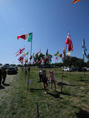 Kansas City, Missouri - 17 Ağustos 2024: Swope Park 'ta KC Etnik Zenginleştirme Festivali