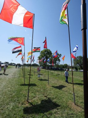 Kansas City, Missouri - 17 Ağustos 2024: Swope Park 'ta KC Etnik Zenginleştirme Festivali