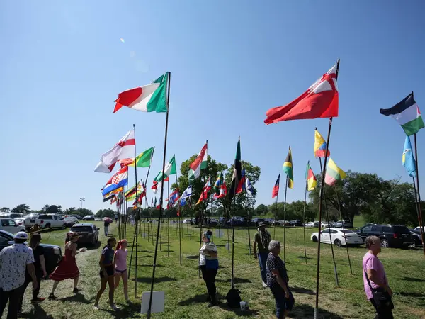 Kansas City, Missouri - 17 Ağustos 2024: Swope Park 'ta KC Etnik Zenginleştirme Festivali