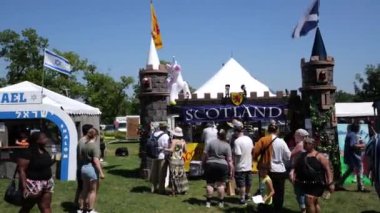 Kansas City, Missouri - 17 Ağustos 2024: Swope Park 'ta KC Etnik Zenginleştirme Festivali