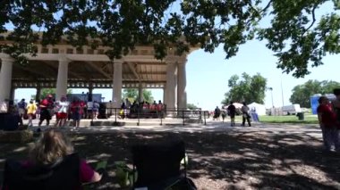 Kansas City, Missouri - 17 Ağustos 2024: Swope Park 'ta KC Etnik Zenginleştirme Festivali